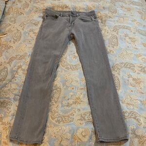 Banana Republic men’s grey traveler jeans size 30 x 32
